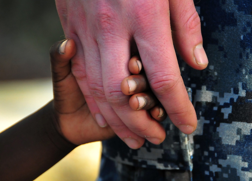 USS Normandy Provides Aid in Haiti