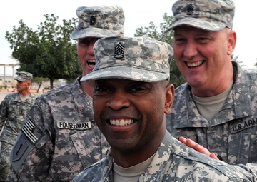 Third Army Bids Farewell to Senior Leader in Qatar