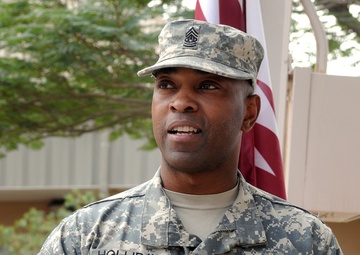 Third Army Bids Farewell to Senior Leader in Qatar