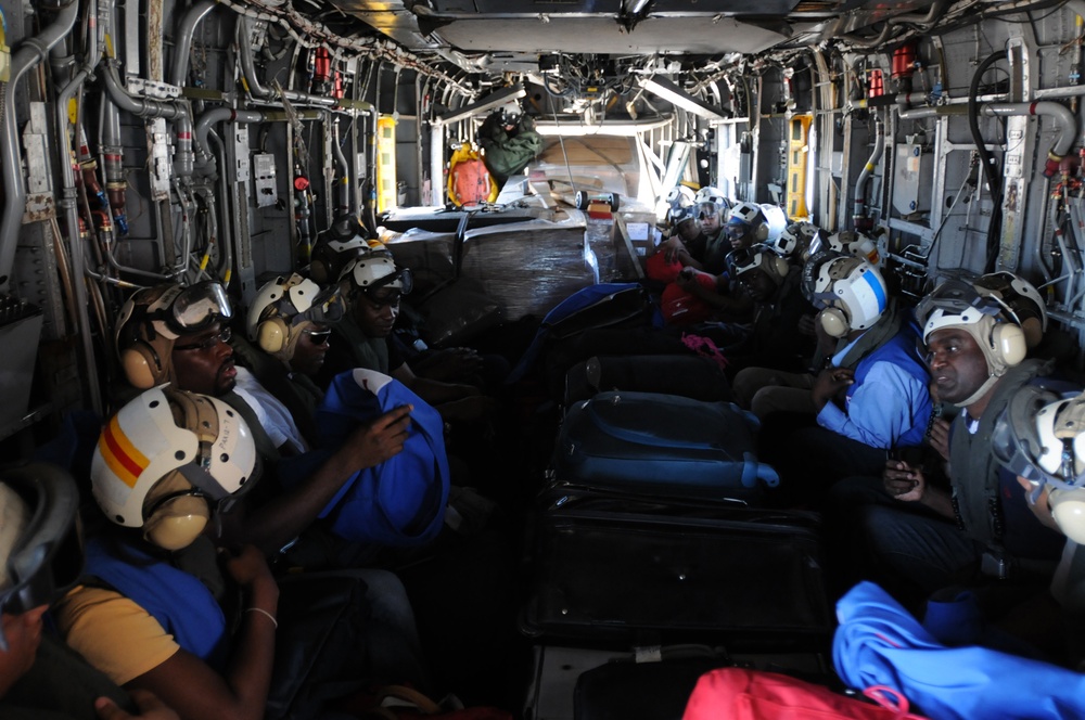 Red Cross Volunteers Support Operation Unified Response