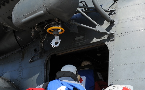 Red Cross Volunteers Support Operation Unified Response