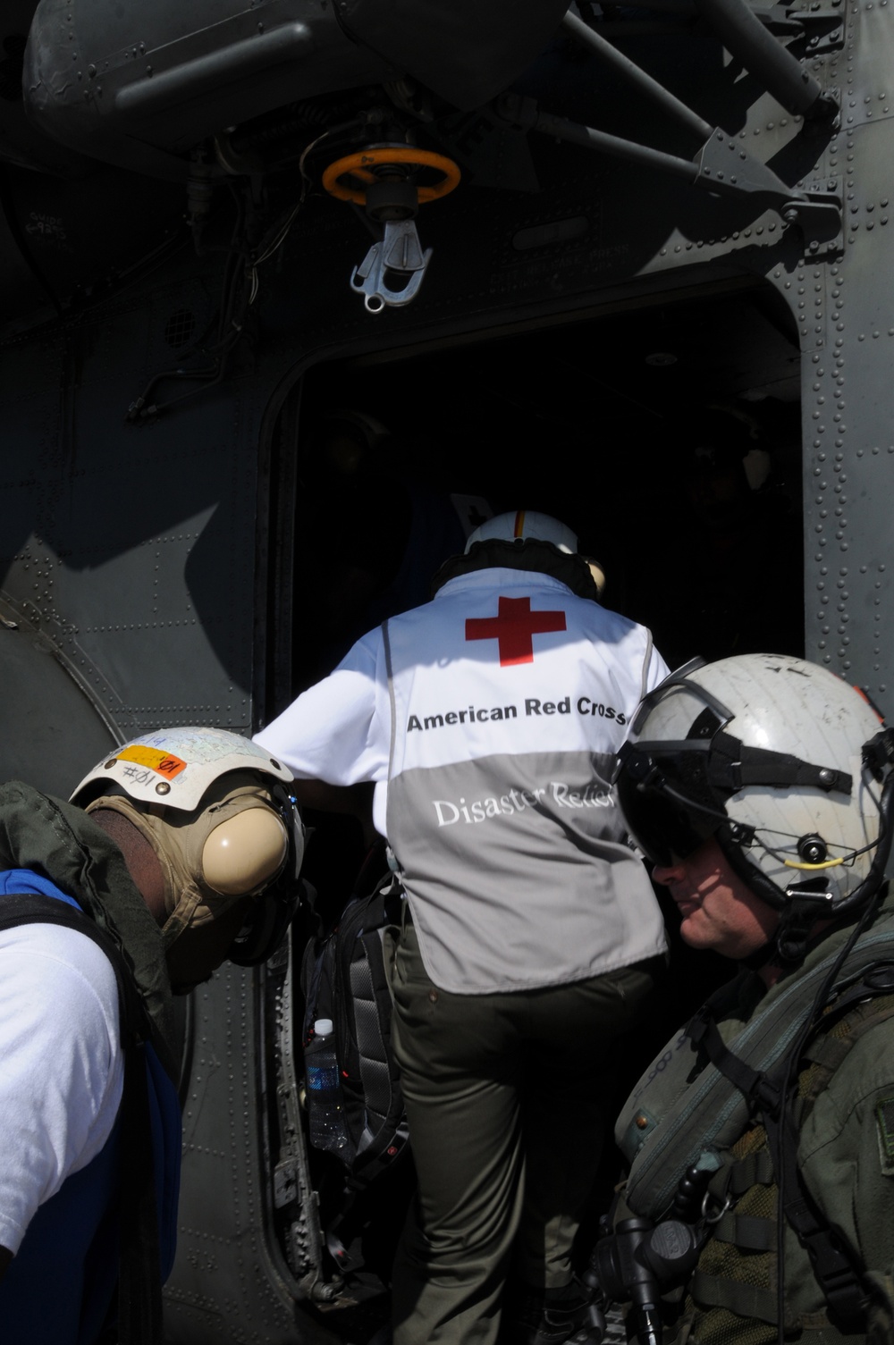 Red Cross Volunteers Support Operation Unified Response