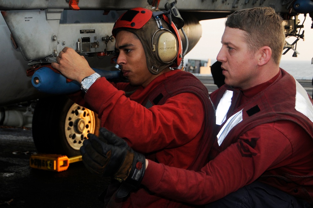 USS Nimitz action