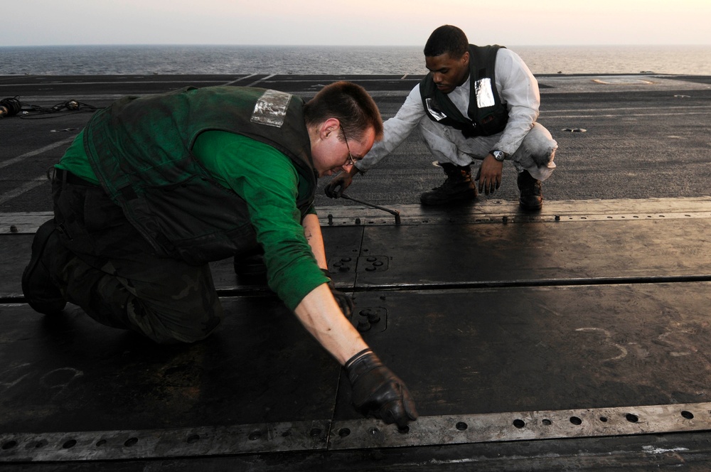 USS Nimitz action