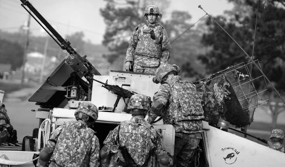 Tennessee National Guard soldiers train