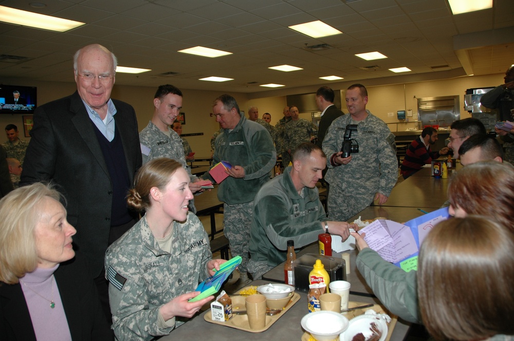 Senators Deliver Cards