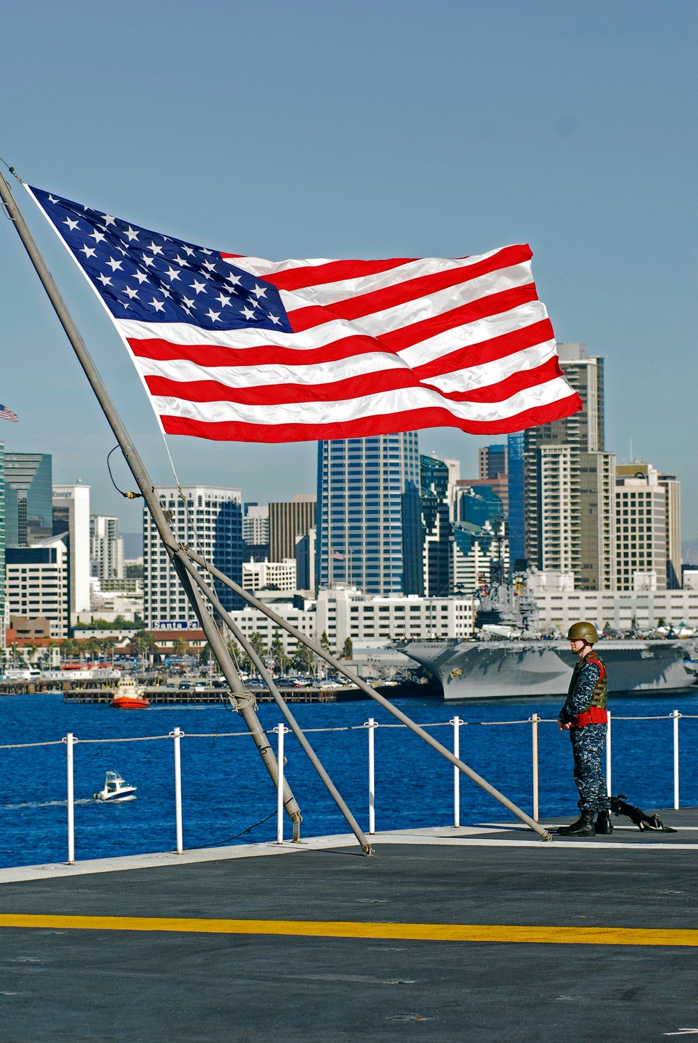 USS John C. Stennis Action