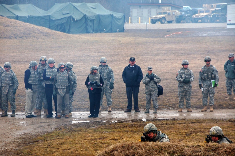 Media Day at Camp Atterbury for 86th Brigade Combat Team