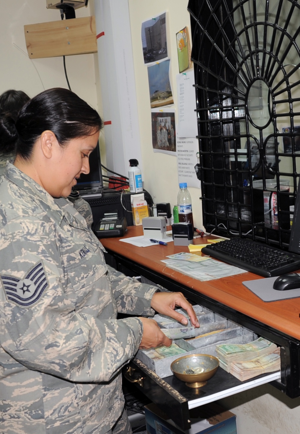 Duke Field NCO, San Antonio Native, Manages Finance in Southwest Asia