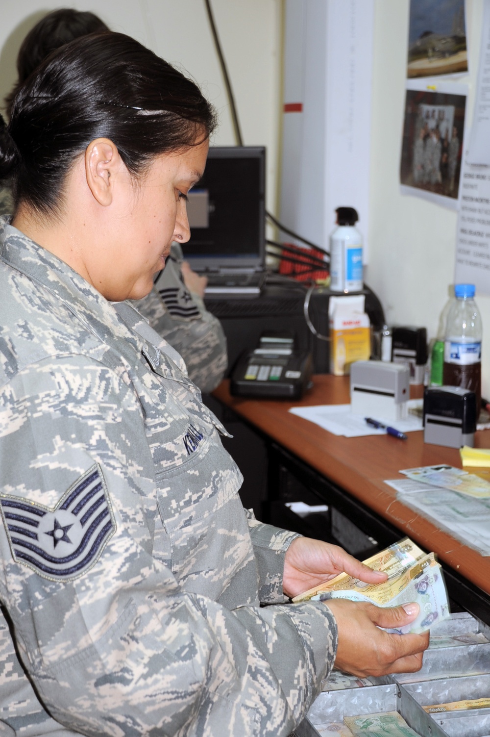 Duke Field NCO, San Antonio Native, Manages Finance in Southwest Asia