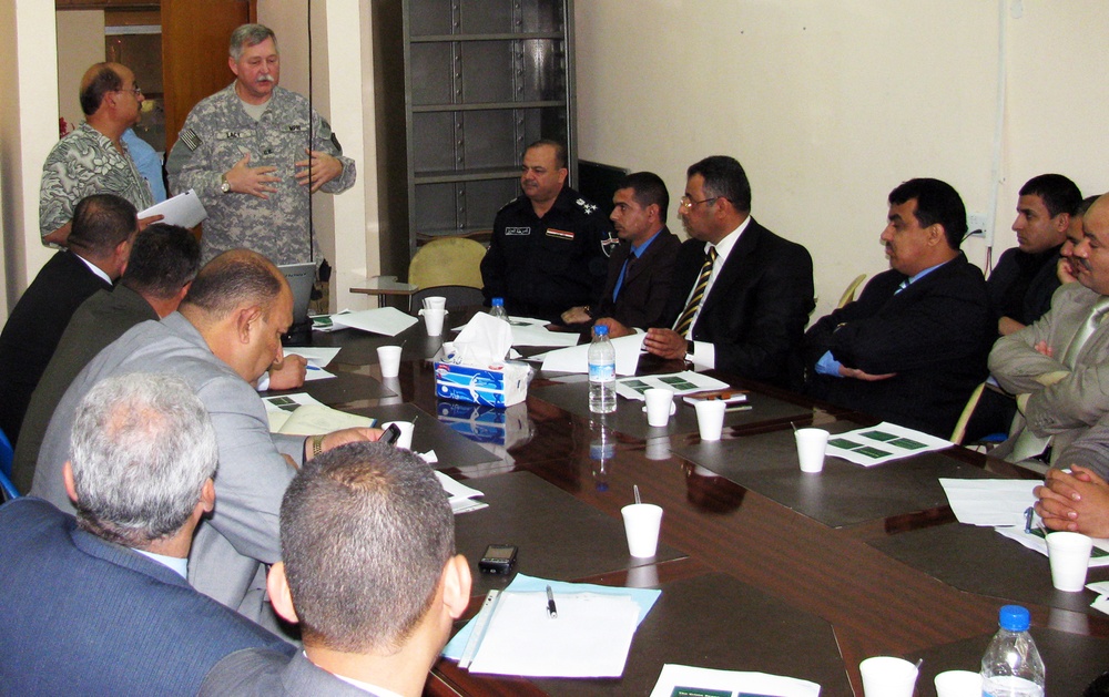 C.S.I.-Iraq the Judiciary Process Develops in Basra