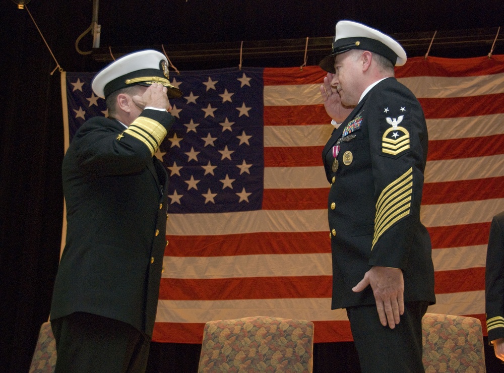 NAVCENT CMC Reflects On 30 Years Of Service