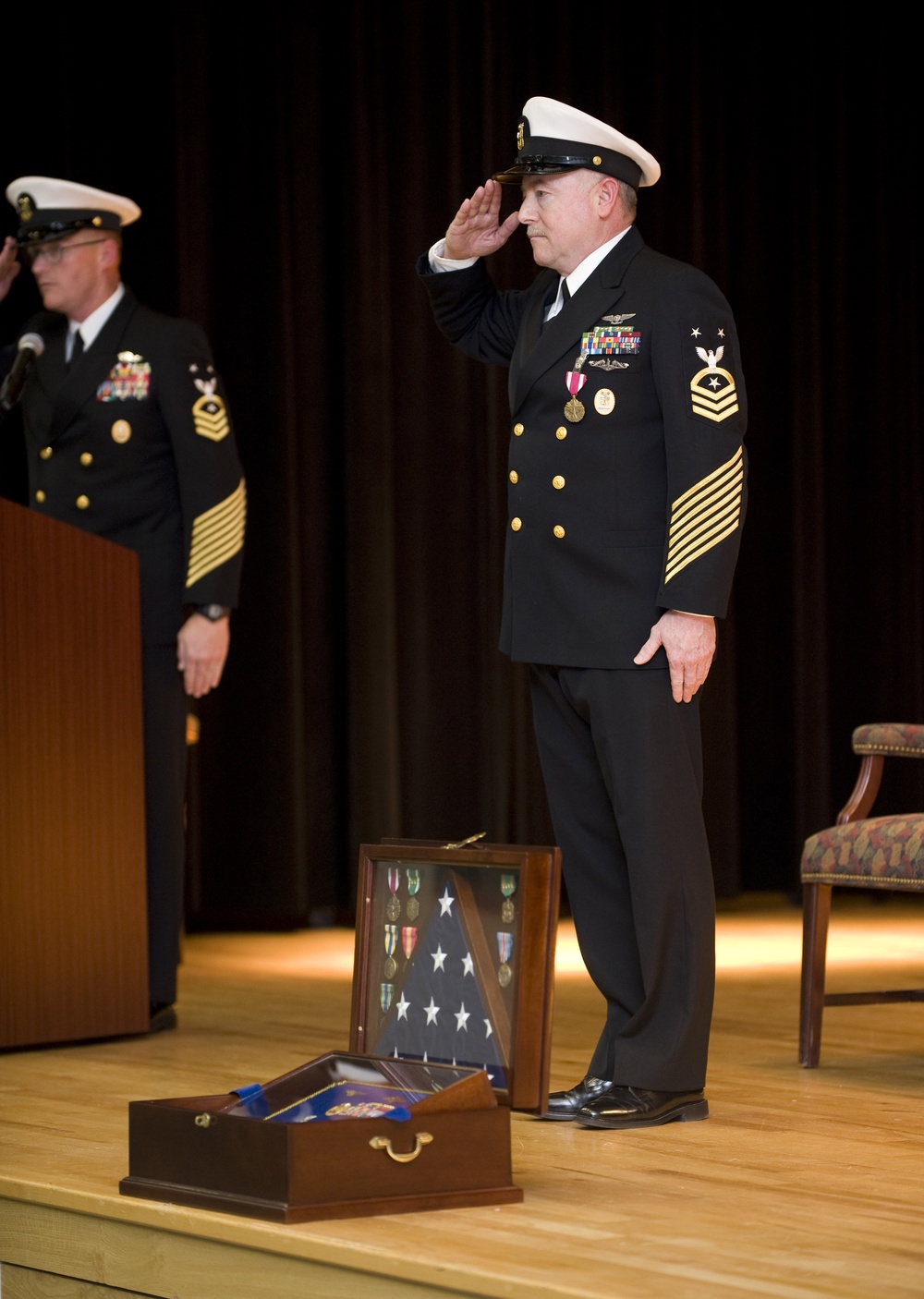 NAVCENT CMC Reflects On 30 Years Of Service