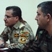Iraqi army leaders conduct key leader engagement