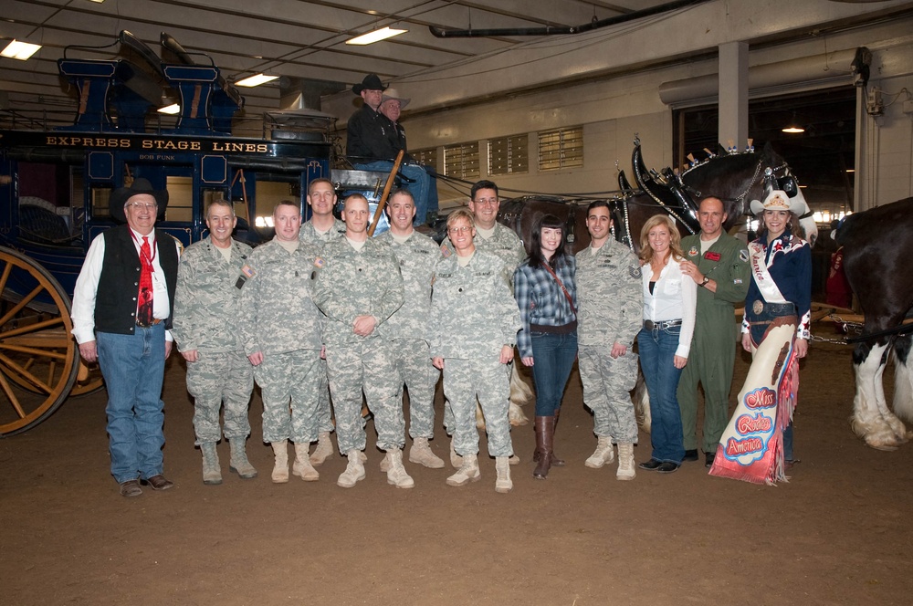 National Guard Day at the National Western Stock Show