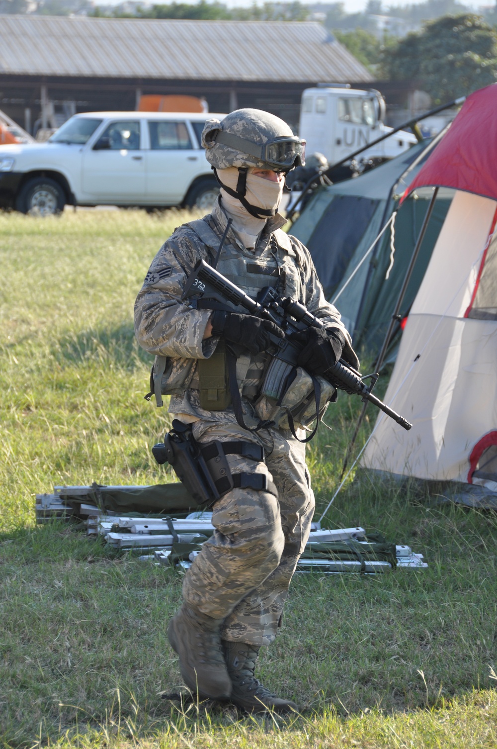 621st CRW Arrives in Haiti