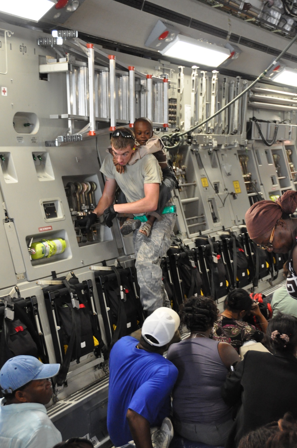621st CRW Helps With Relief Operations