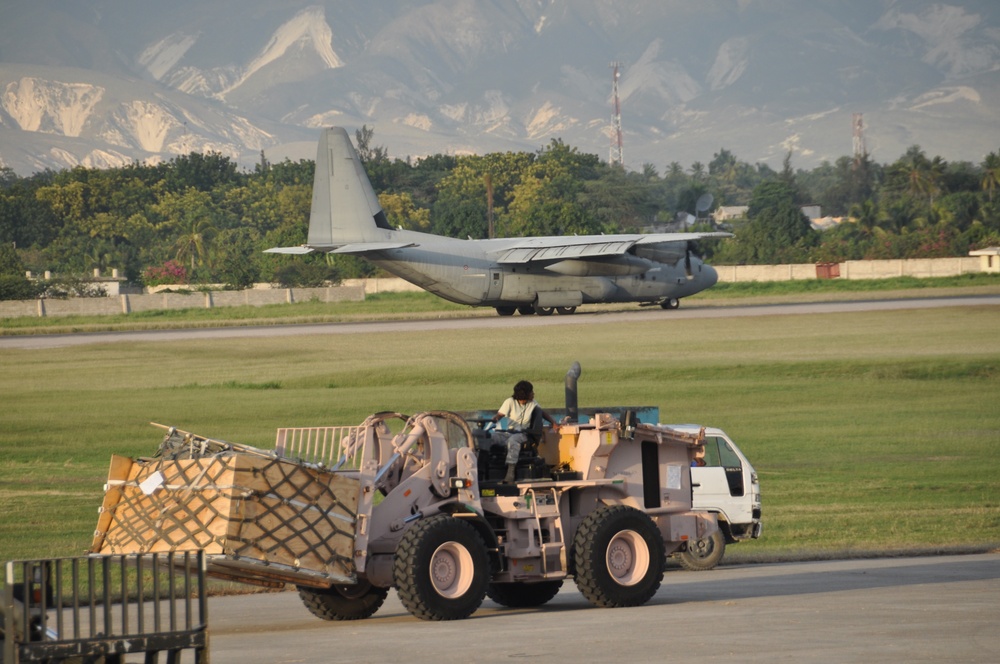 621st CRW Helps With Relief Operations