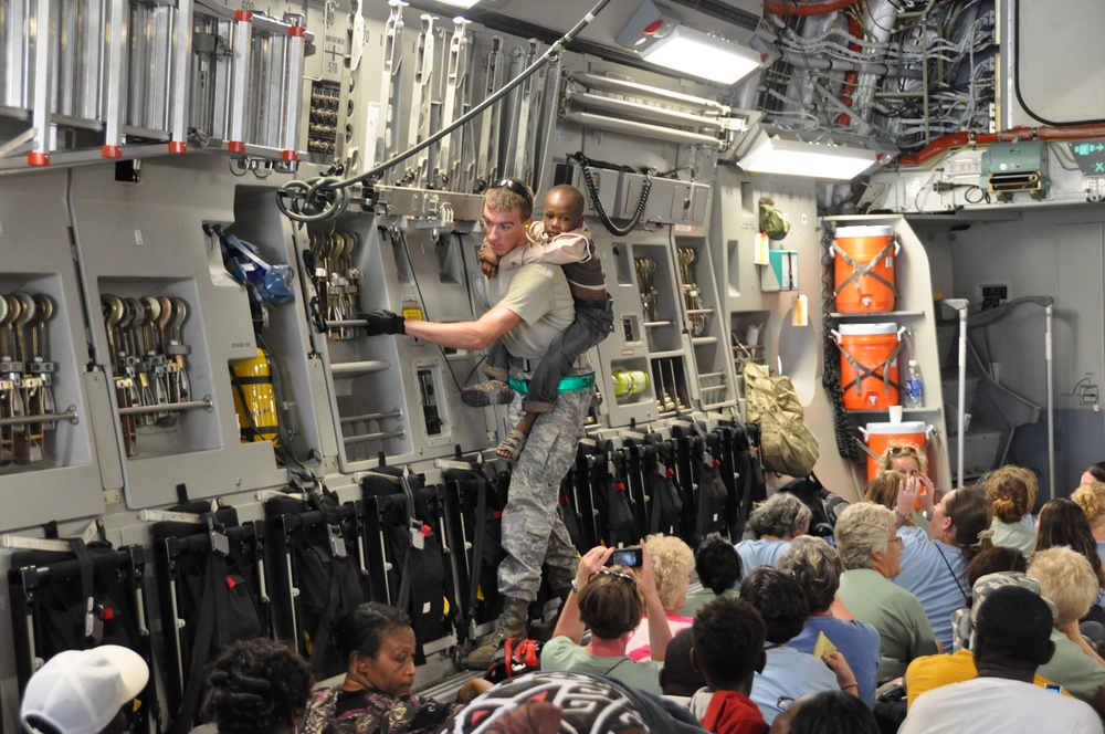621st CRW Helps With Relief Operations