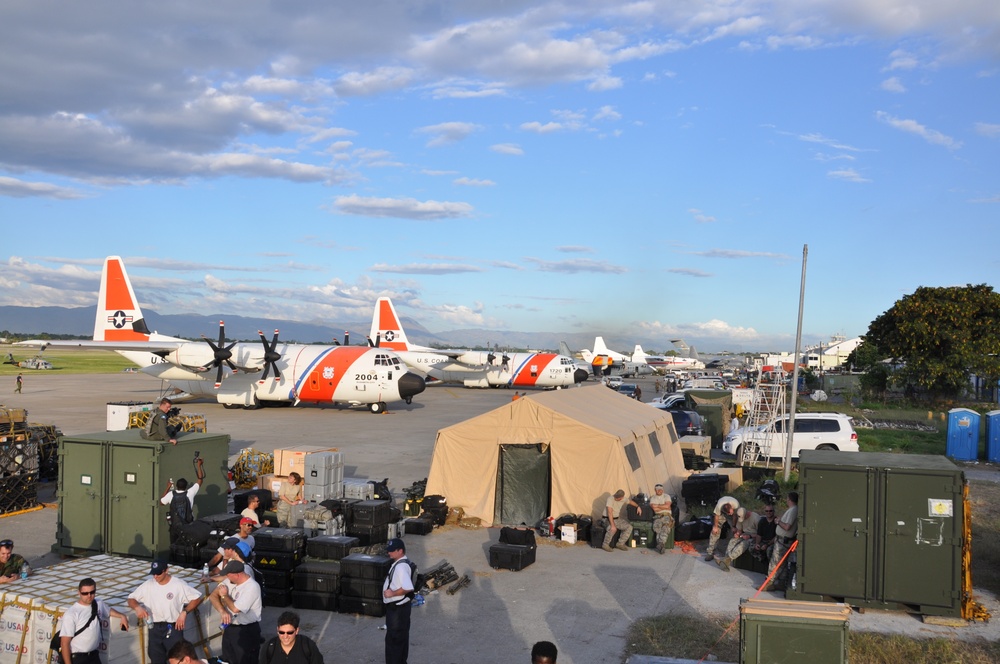 621st CRW Helps With Relief Operations