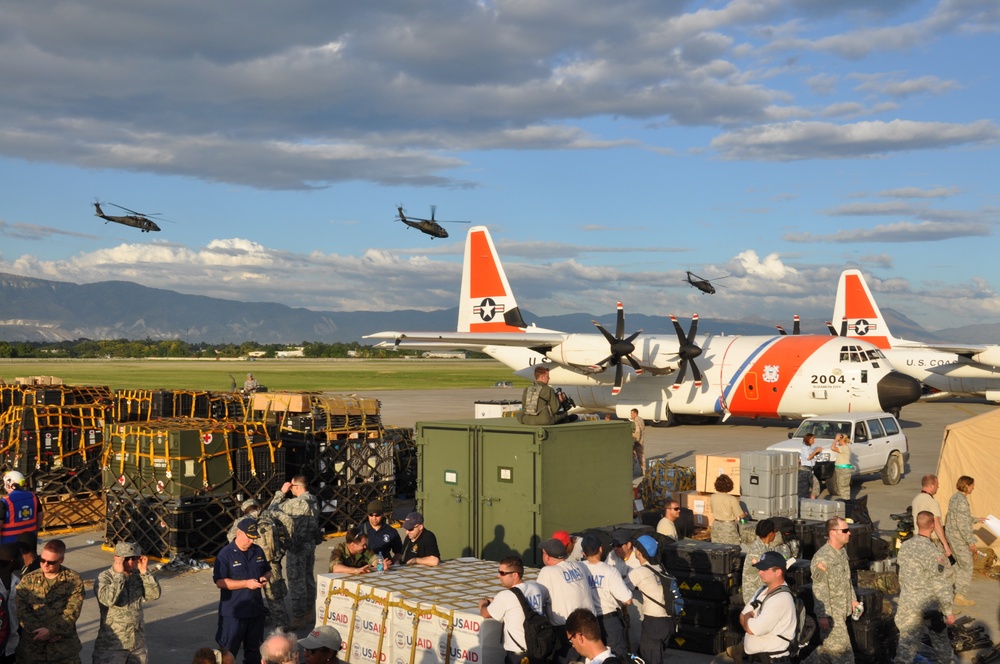 621st CRW Helps With Relief Operations