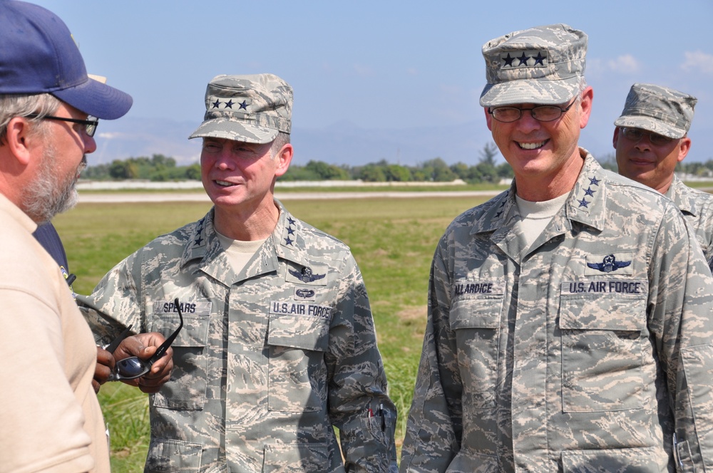 Generals Visit Haiti