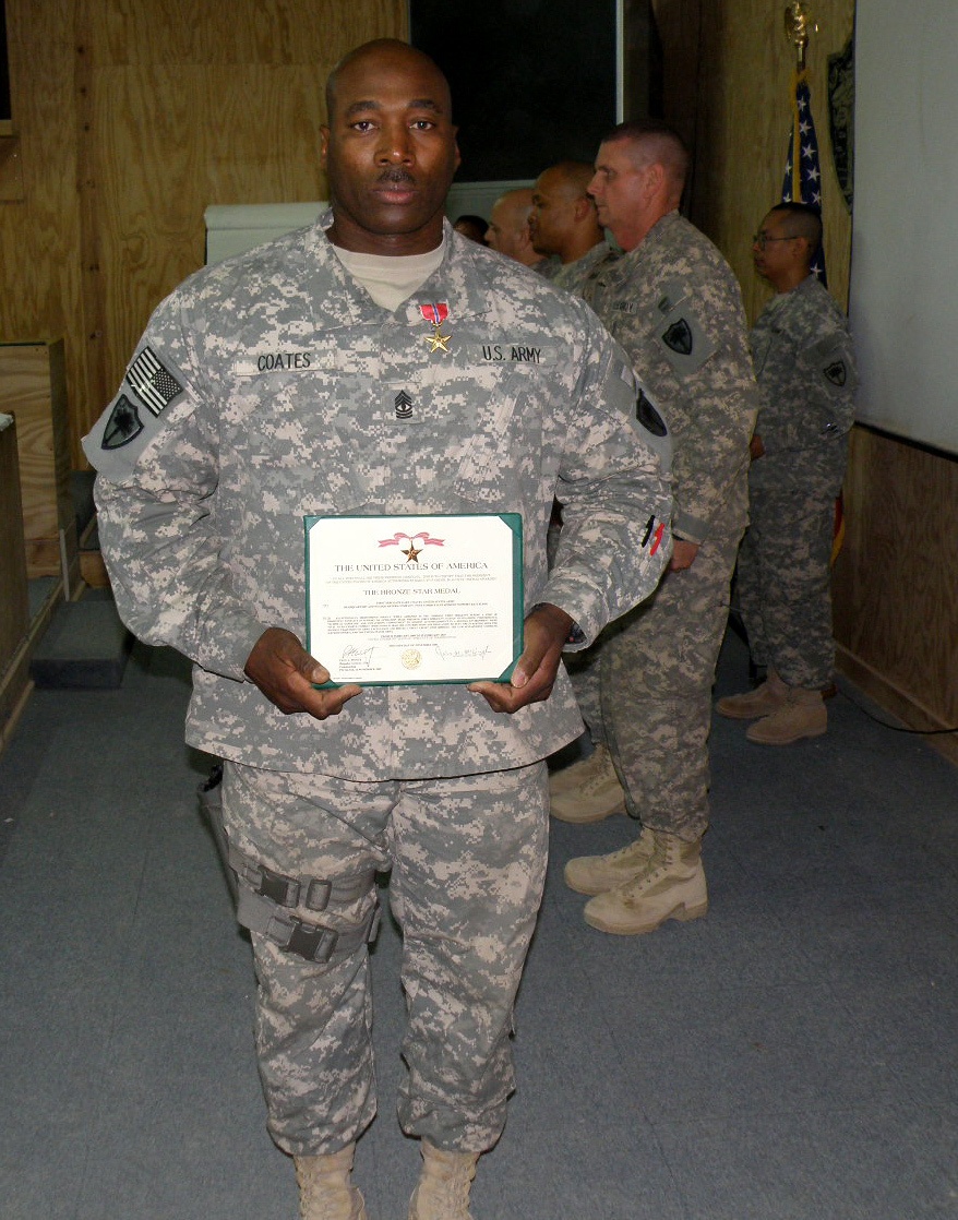 Advance party for the 751st CSSB receives awards