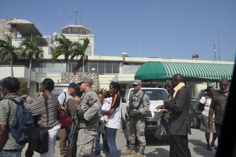 Leaving Haiti