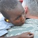 First five Orphans Leave Haiti