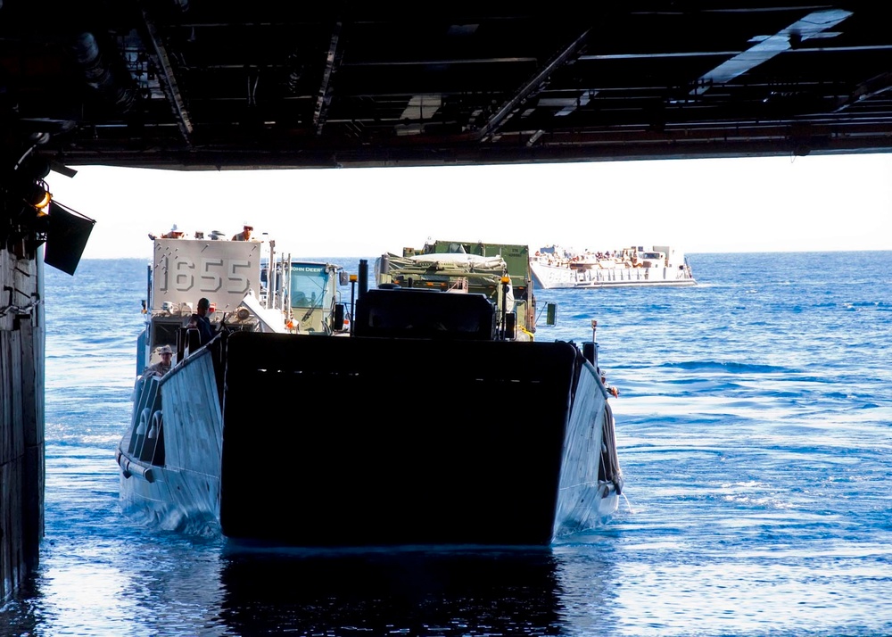 USS Nassau activity