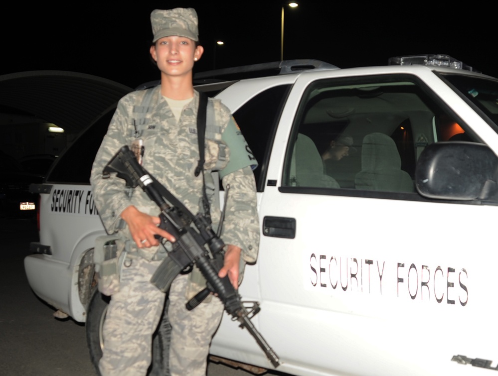 Eglin Airman, Middleburg Native, Among 'vigilant' Security Forces Airmen Keeping Southwest Asia Base Secure