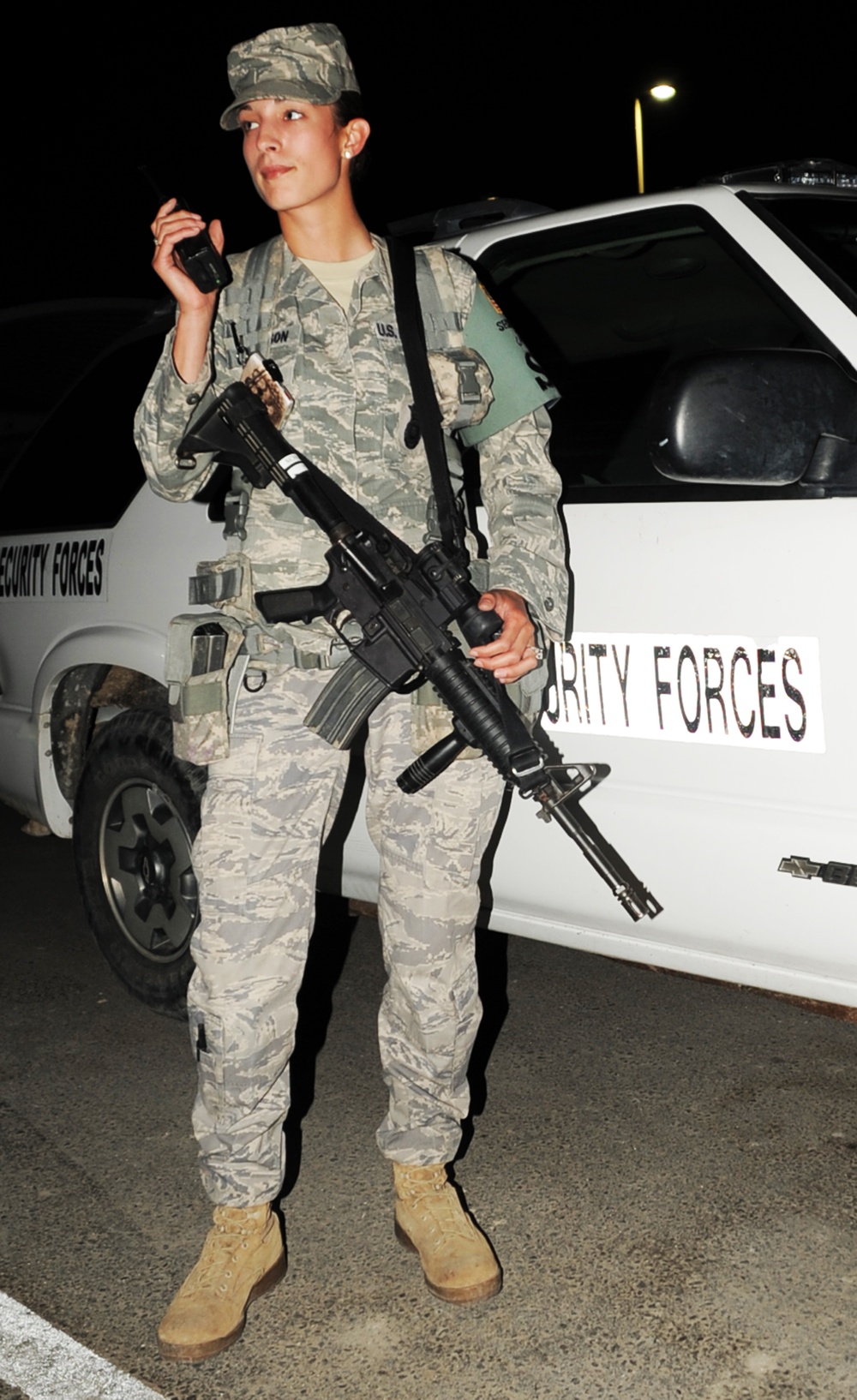 Eglin Airman, Middleburg Native, Among 'vigilant' Security Forces Airmen Keeping Southwest Asia Base Secure