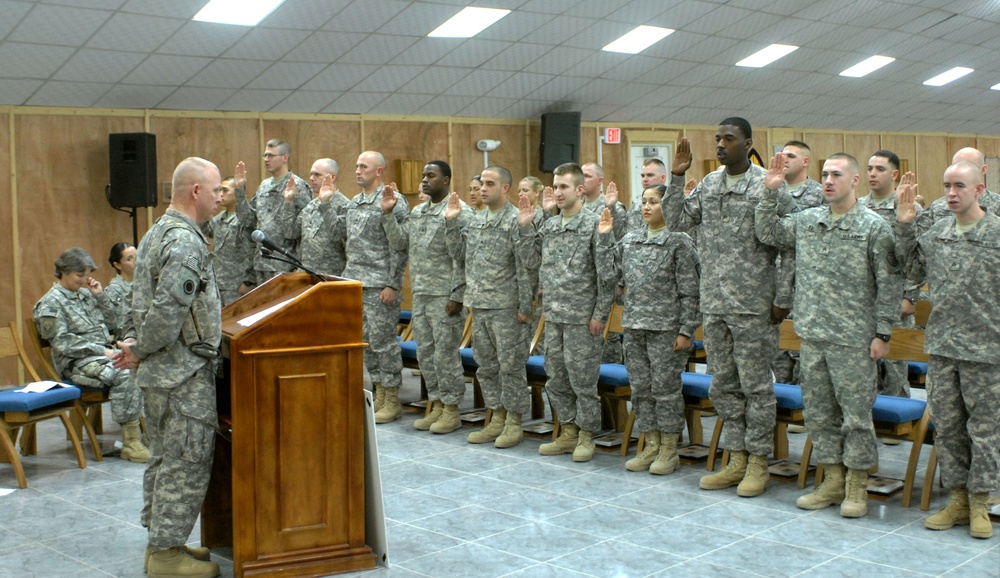 Army's newest leaders welcomed into elite corps of Soldiers