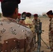 Iraqi army leadership trains mortar men