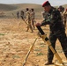 Iraqi army leadership trains mortar men