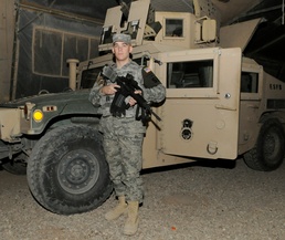 Security Forces Member Helps Keep Base Safe