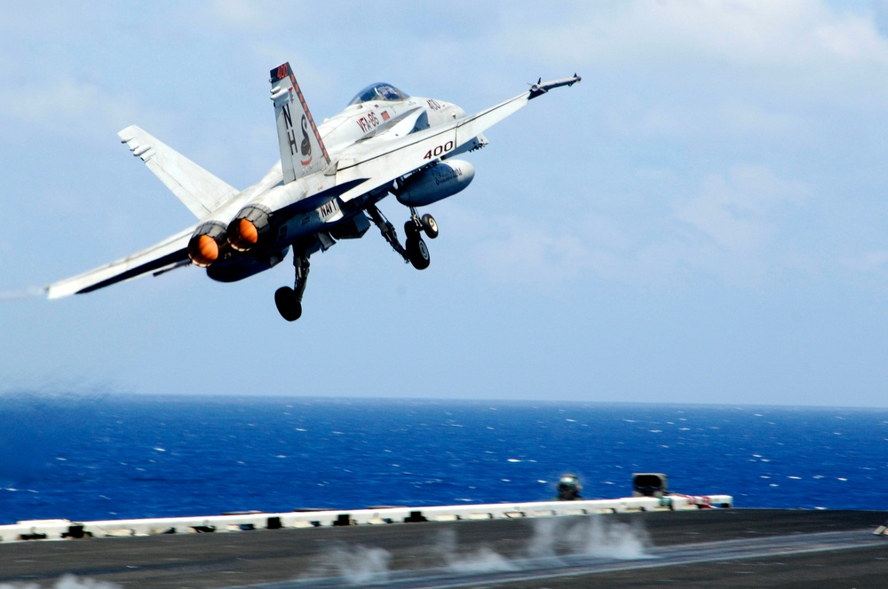 USS Nimitz continues operations