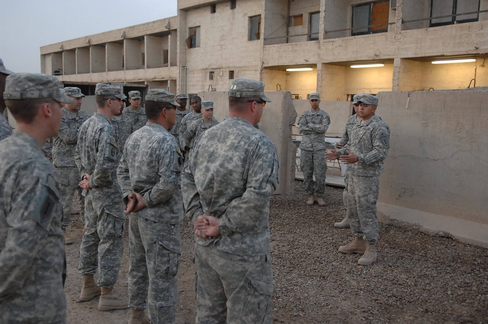 Combat Infantry Badge Ceremony