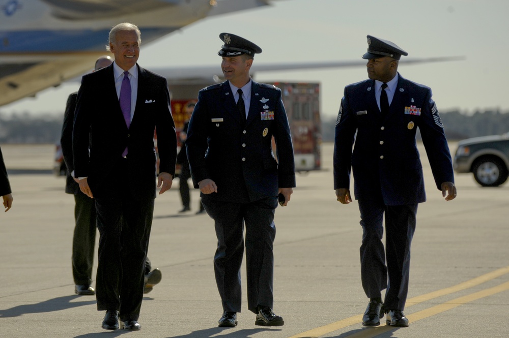 President and Vice President Visit MacDill AFB