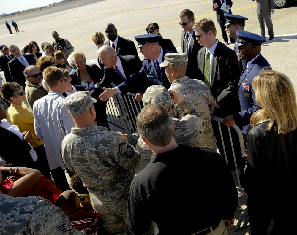 President and Vice President Visit MacDill AFB