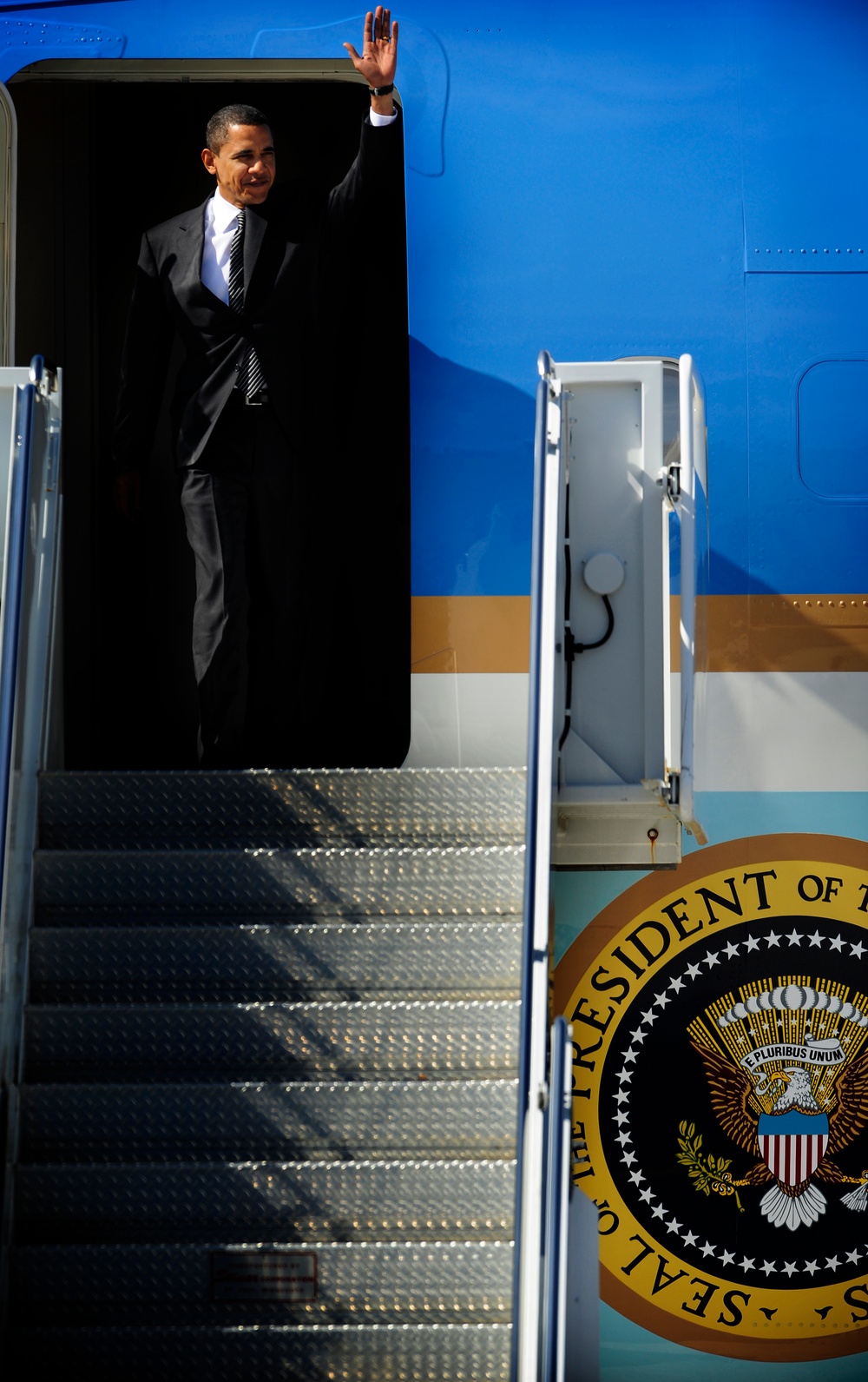 President, Vice President Arrive at MacDill