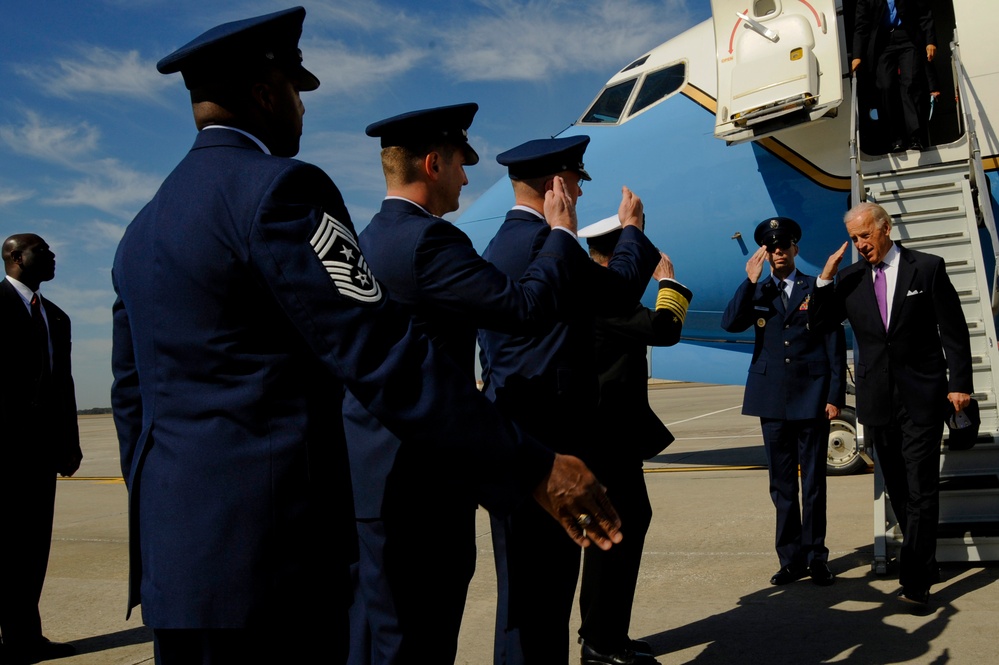 President and Vice President Visit MacDill AFB