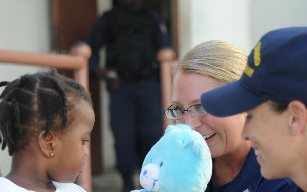 Coast Guard in the Port of Port-au-Prince