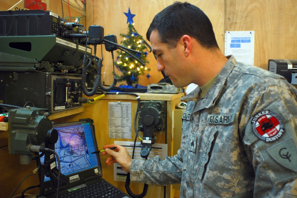 Leading the way: Sergeant acts as personal azimuth for aviation unit