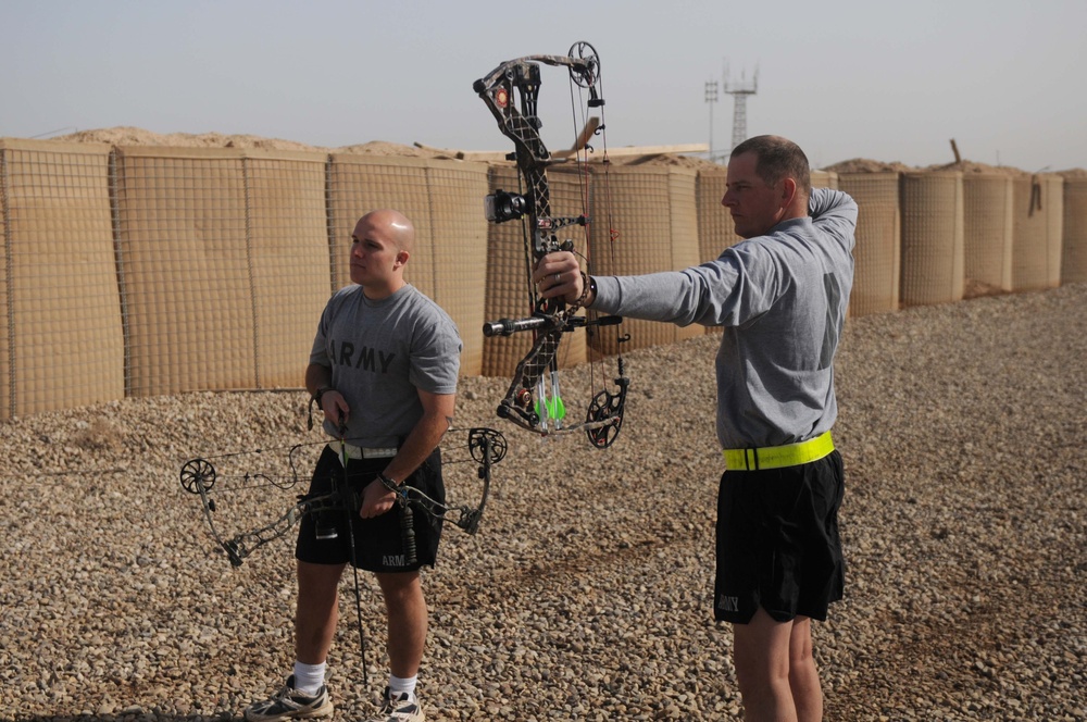 Arrowhead Soldiers Keep Archery Skills Sharp