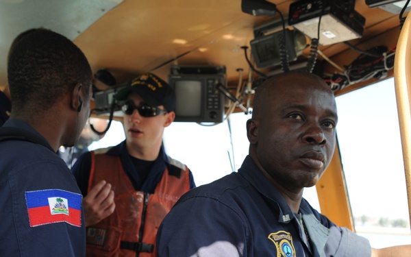 Haiti U.S. CG Patrol Port Au Prince