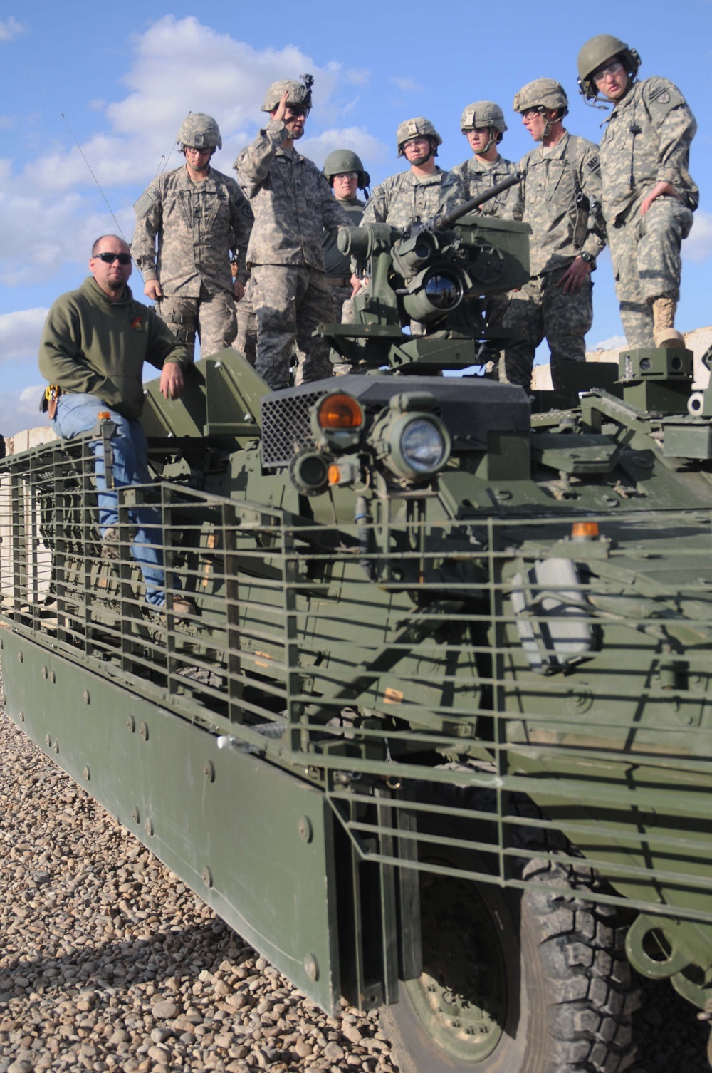 Soldiers field new vehicle, new technology