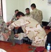 Engineer medics train lifesaving techniques to Iraqi soldiers