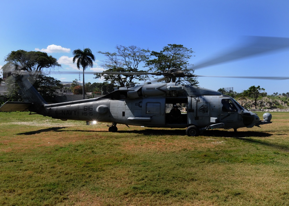 Haiti Relief efforts in Killick