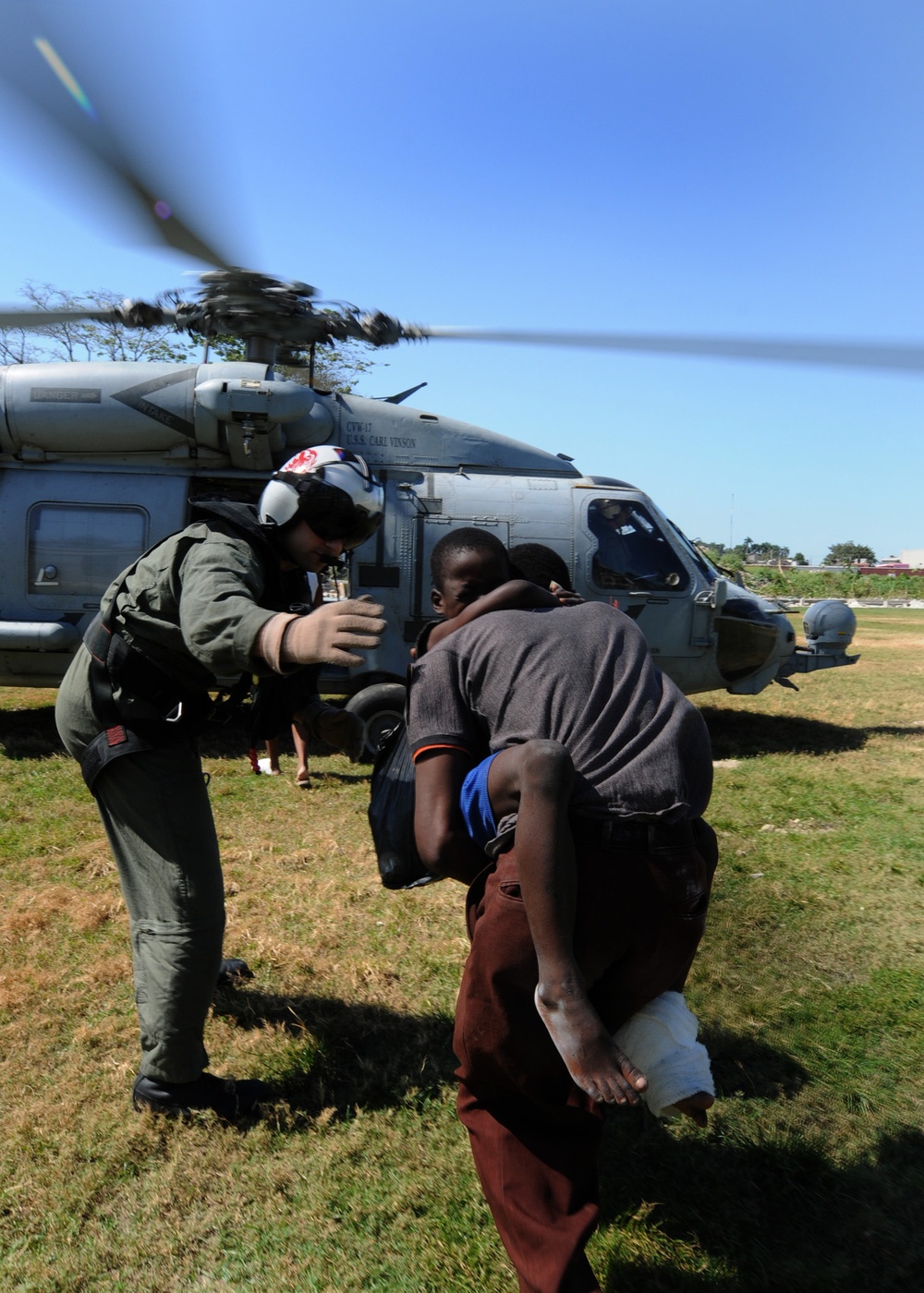 Haiti Relief efforts in Killick